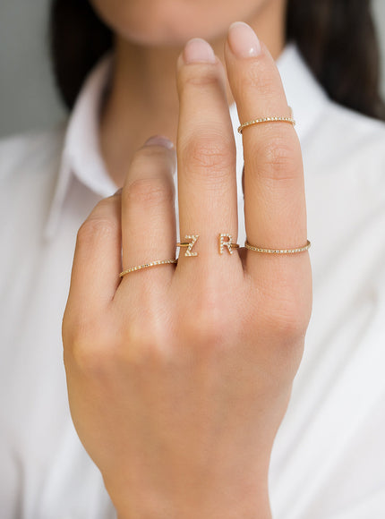 Zoe Lev Diamond Eternity Band