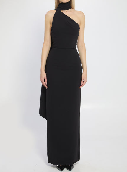 Solace London Demi Maxi Dress Black