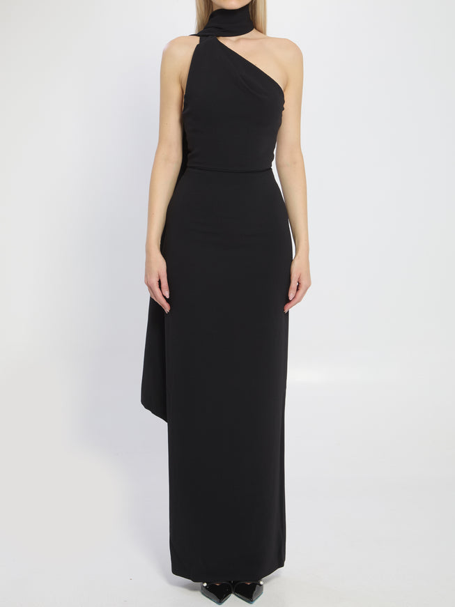 Solace London Demi Maxi Dress Black