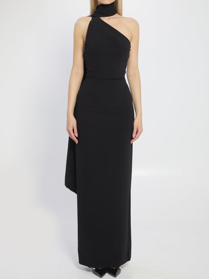Solace London Demi Maxi Dress Black