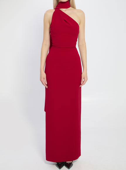 Solace London Demi Maxi Dress Red