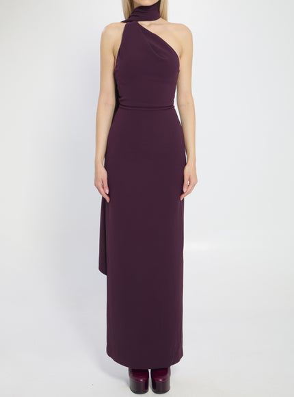 Solace London Demi Maxi Dress Purple