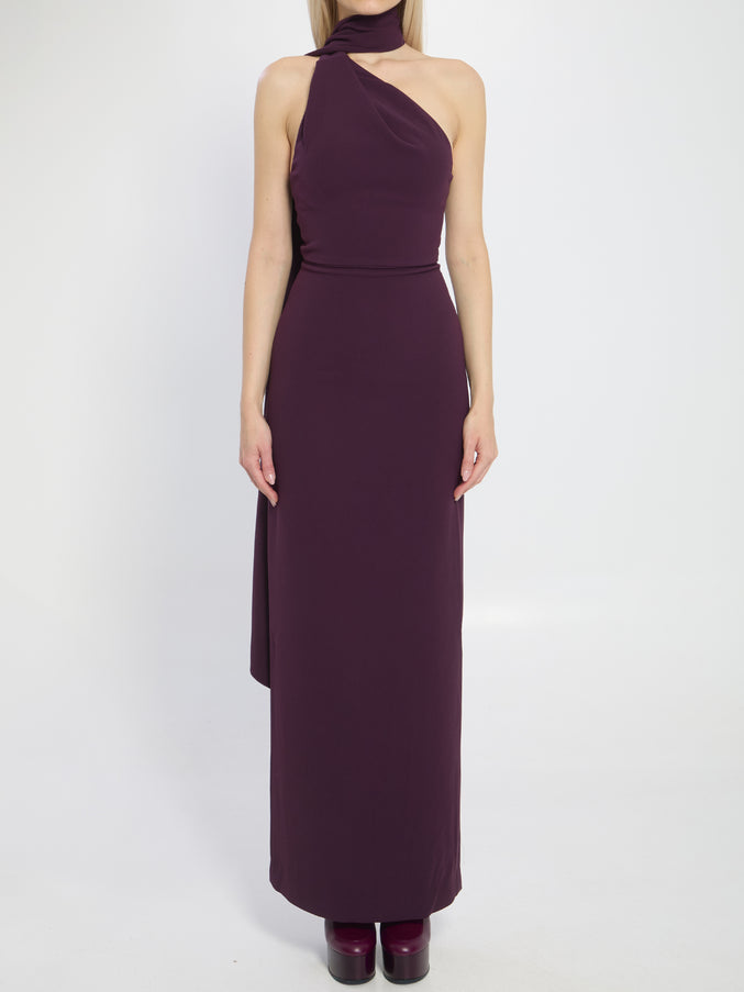Solace London Demi Maxi Dress Purple