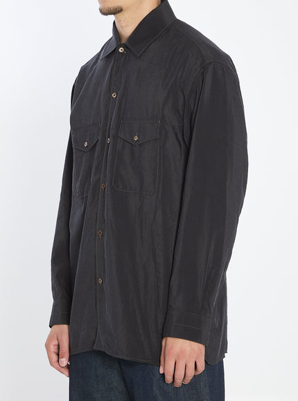 Lemaire Convertible Collar Shirt