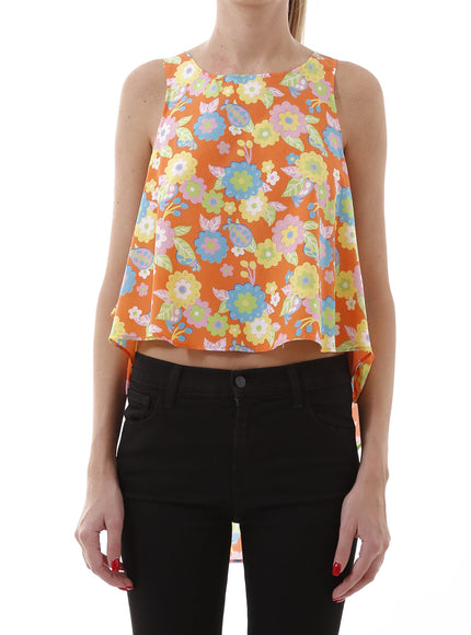 Jeremy Scott Floral Top