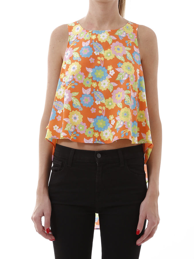 Jeremy Scott Floral Top
