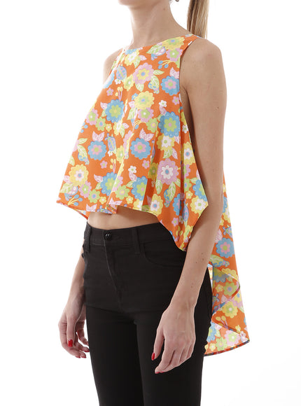 Jeremy Scott Floral Top