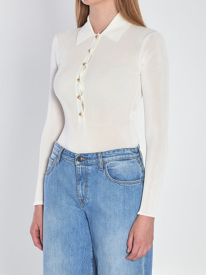Self Portrait Knit Bodysuit