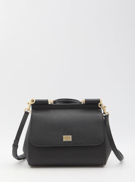 Dolce & Gabbana Large Sicily Bag QT Black