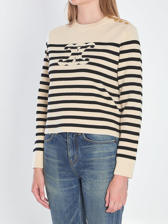 Celine Triomphe Sweater