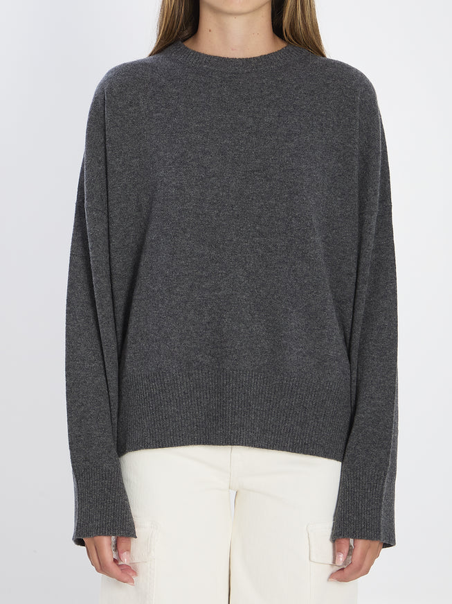 Loulou De Saison Anaa Cashmere Sweater Grey
