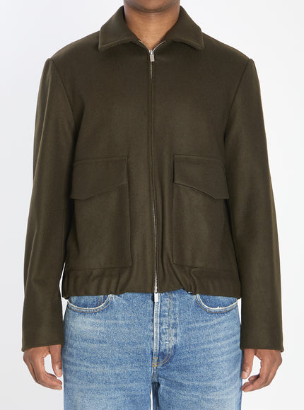 Barena Magan Caramal Outerwear Green