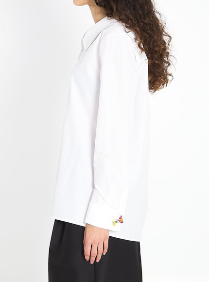 Loewe Embellished Cotton Shirt