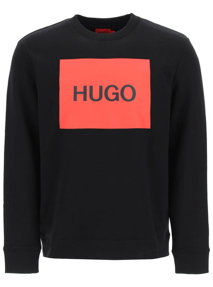 Hugo duragol logo box sweatshirt