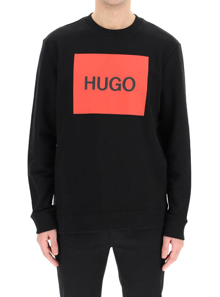 Hugo duragol logo box sweatshirt