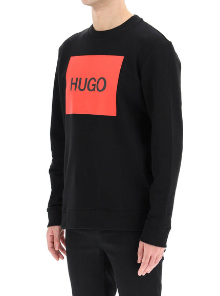 Hugo duragol logo box sweatshirt