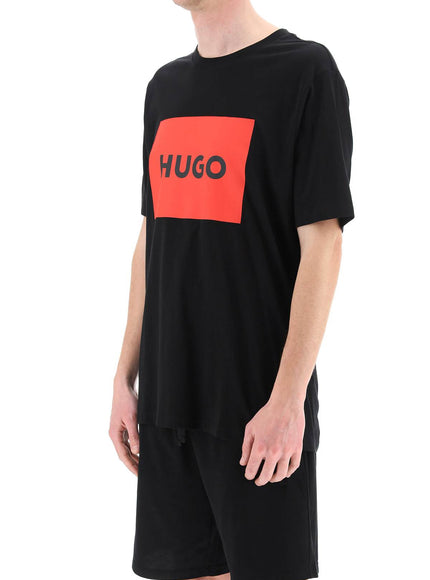 Hugo dulive t-shirt with logo box