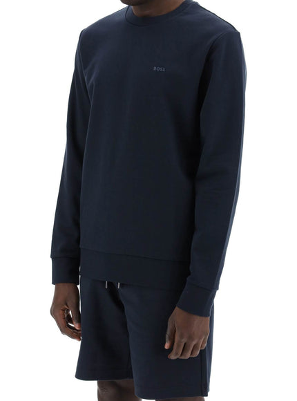 Boss french terry crewneck sweatshirt