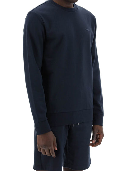 Boss french terry crewneck sweatshirt