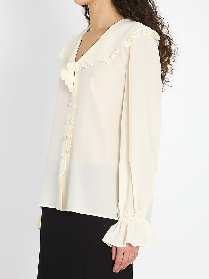 Chloe Fluid Silk Blouse
