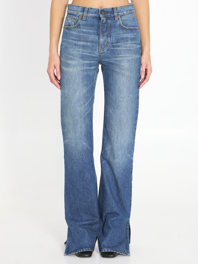 Chloe Straight-leg Denim Jeans Blue
