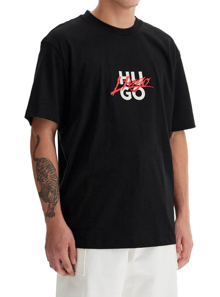 Hugo logo crewneck t-shirt