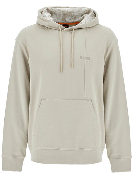 Boss hooded sweatshirt with