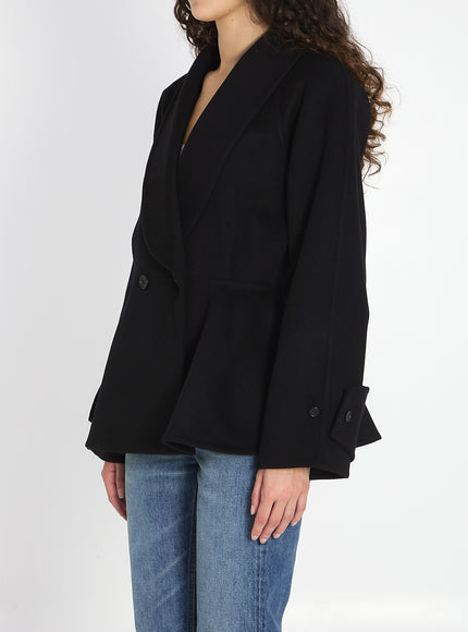 Chloe Short Coat With Ruffles