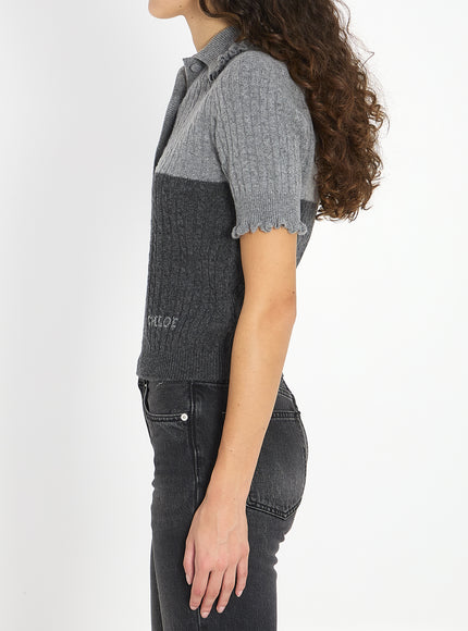Chloe Wool And Cashmere Polo Shirt