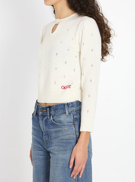 Chloe Wool And Cashmere Sweater