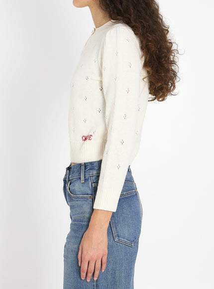 Chloe Wool And Cashmere Sweater