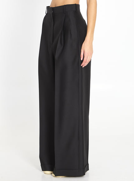 Loewe Wool And Silk Trousers