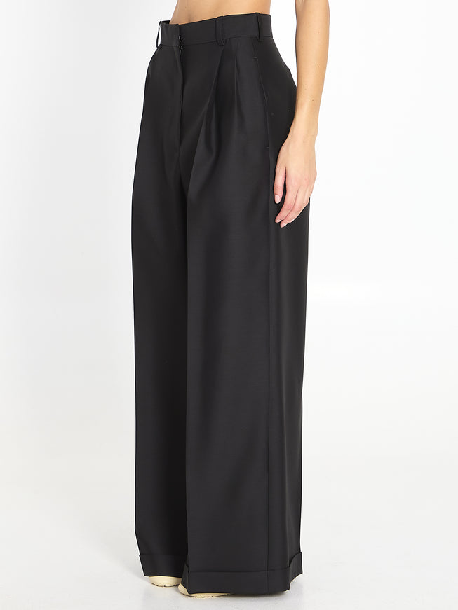 Loewe Wool And Silk Trousers