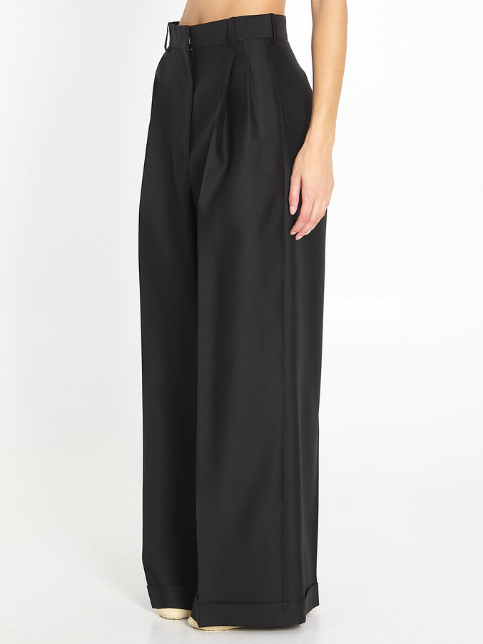 Loewe Wool And Silk Trousers