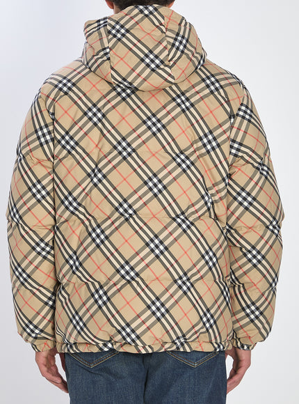 Burberry Reversible Check Puffer Jacket