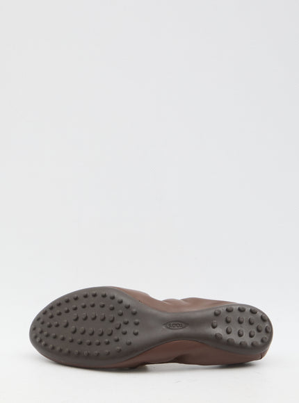 Tod's Ballet Flats Wit Eyelets