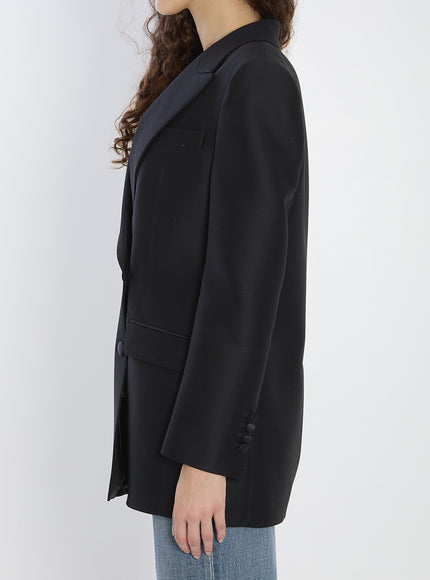 Dolce & Gabbana Double-breasted Jacket In Faille