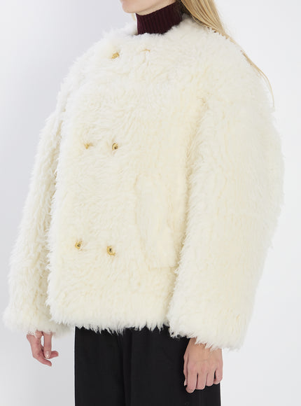 Celine Fur-effect Coat