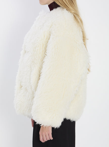 Celine Fur-effect Coat