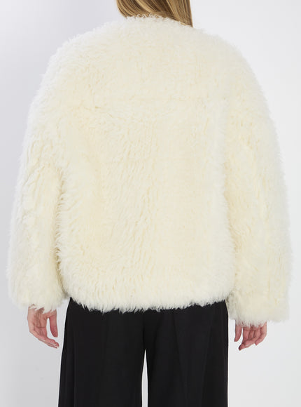 Celine Fur-effect Coat