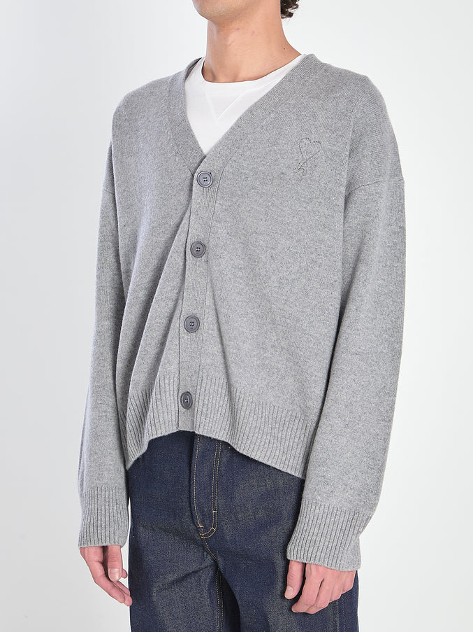 Ami Paris Ami De Coeur Cardigan