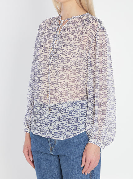 Celine Romy Blouse In Silk