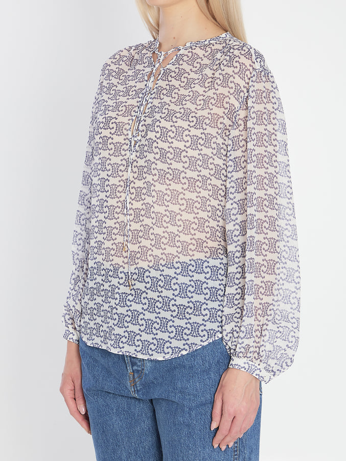 Celine Romy Blouse In Silk