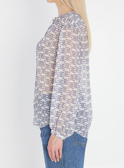 Celine Romy Blouse In Silk