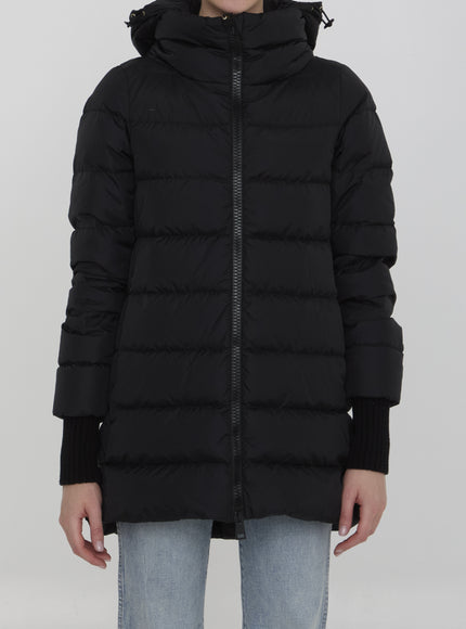 Herno A-shape Puffer Jacket Black