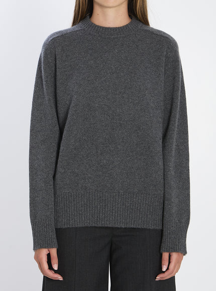 Loulou De Saison Baltra Cashmere Sweater Grey