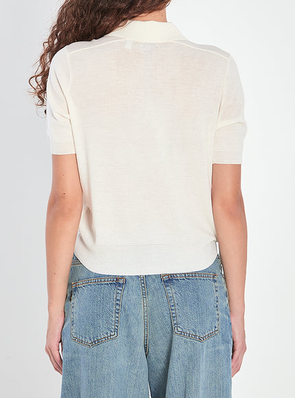 Burberry Wool Polo Shirt