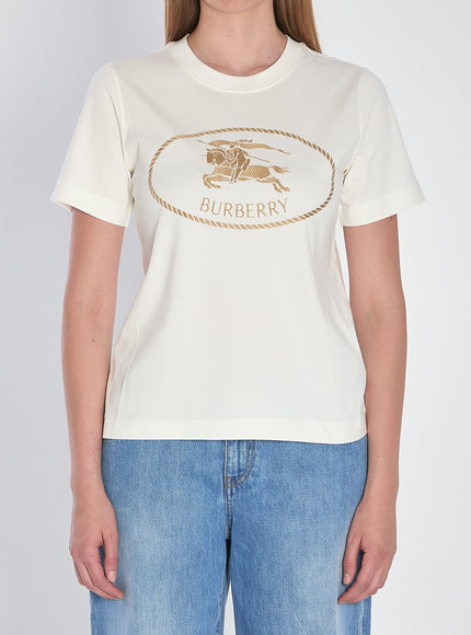 Burberry Knight Stamp T-shirt White
