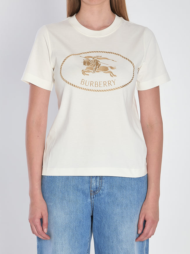 Burberry Knight Stamp T-shirt White