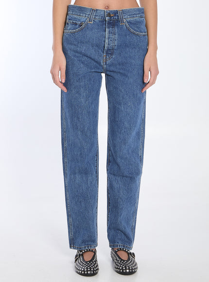 Khaite Corben Jeans Blue